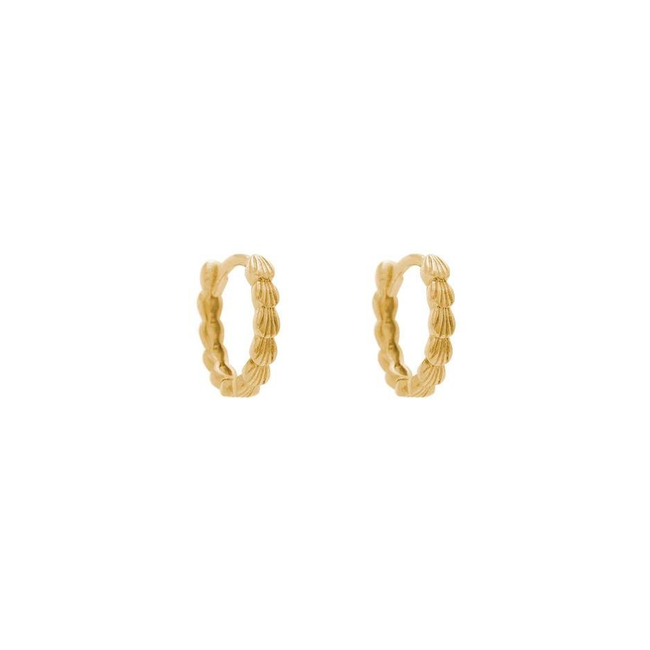 Kirstin Ash Bloom Hoops Gold