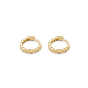 Kirstin Ash Bloom Hoops Gold