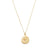 Kirstin Ash Molten Double Necklace Gold