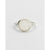 Kirstin Ash Fossil Shell Ring Silver