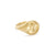 Kirstin Ash Capricorn Signet Ring Gold