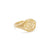 Kirstin Ash Leo Signet Ring Gold