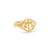 Kirstin Ash Libra Signet Ring Gold