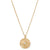 Kirstin Ash Afterglow Coin Necklace Gold