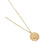 Kirstin Ash Afterglow Coin Necklace Gold