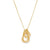 Kirstin Ash Shift Necklace Gold