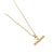 Kirstin Ash Roam T-Bar Necklace Gold