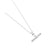 Kirstin Ash Roam T-Bar Necklace Silver