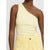 Kivari Tallulah One Shoulder Tank - Butter