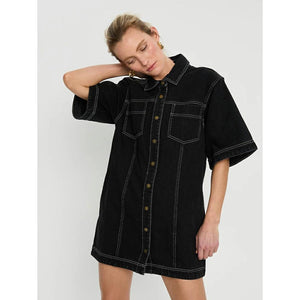 Kivari Rowyn Denim Shirt Dress