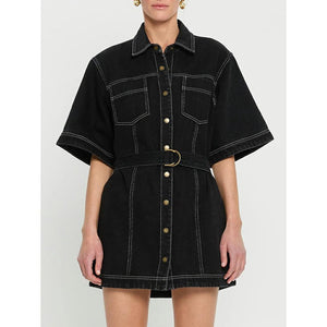 Kivari Rowyn Denim Shirt Dress