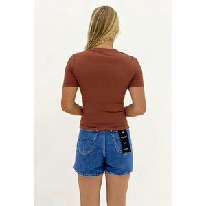 Lee Scoop Slim Rib Tee