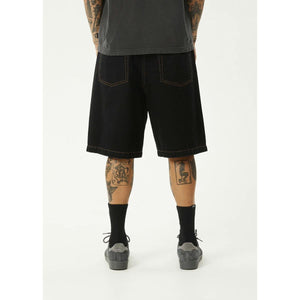 Afends Lil c Denim Baggy Fit Short 22 Inch