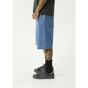 Afends Lil c Denim Baggy Fit Short