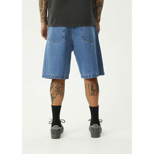 Afends Lil c Denim Baggy Fit Short