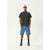 Afends Lil c Denim Baggy Fit Short