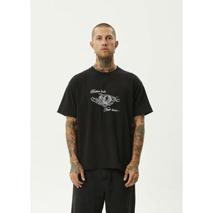 Afends Bad Luck Heavy Boxy Fit Tee