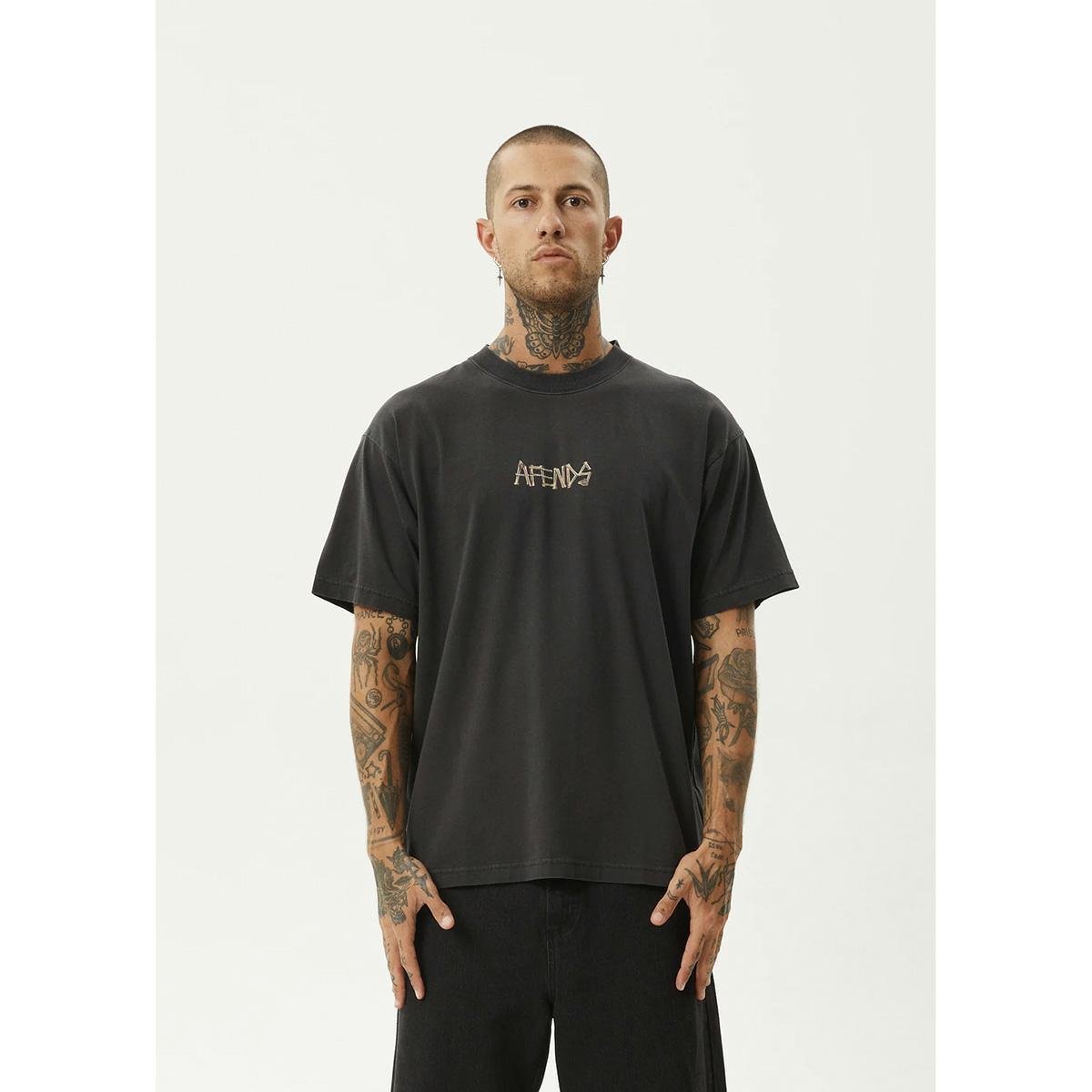 Afends Crashed Out Boxy Fit Tee