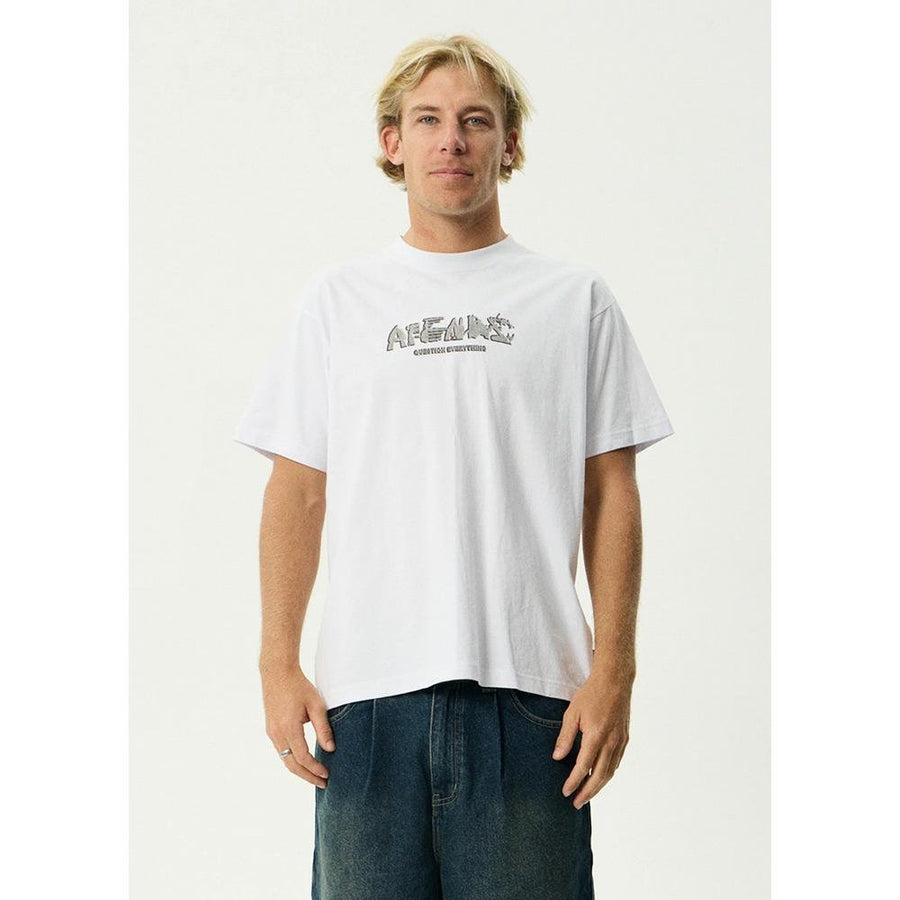 Afends Lqd Metal Heavyweight Boxy Tee