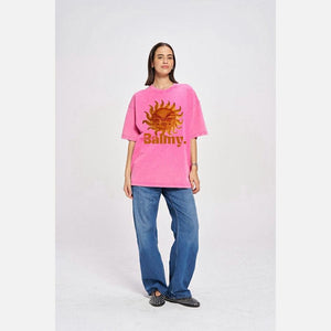 Maku Balmy Acid Wash Oversize Tee