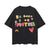 Maku Be Good to Your Mother Oversize Tee