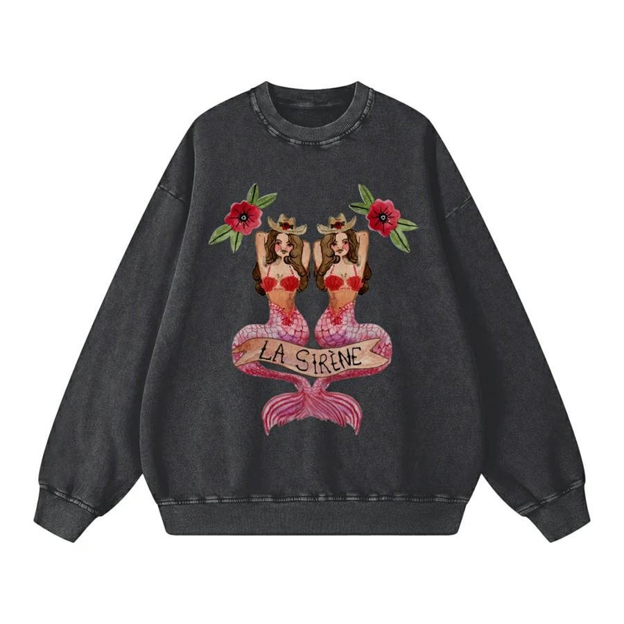Maku Mermaid La Sirene Crew Neck