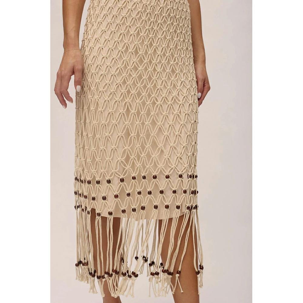 Nine Lives Bazaar Fleetwood Maxi Skirt