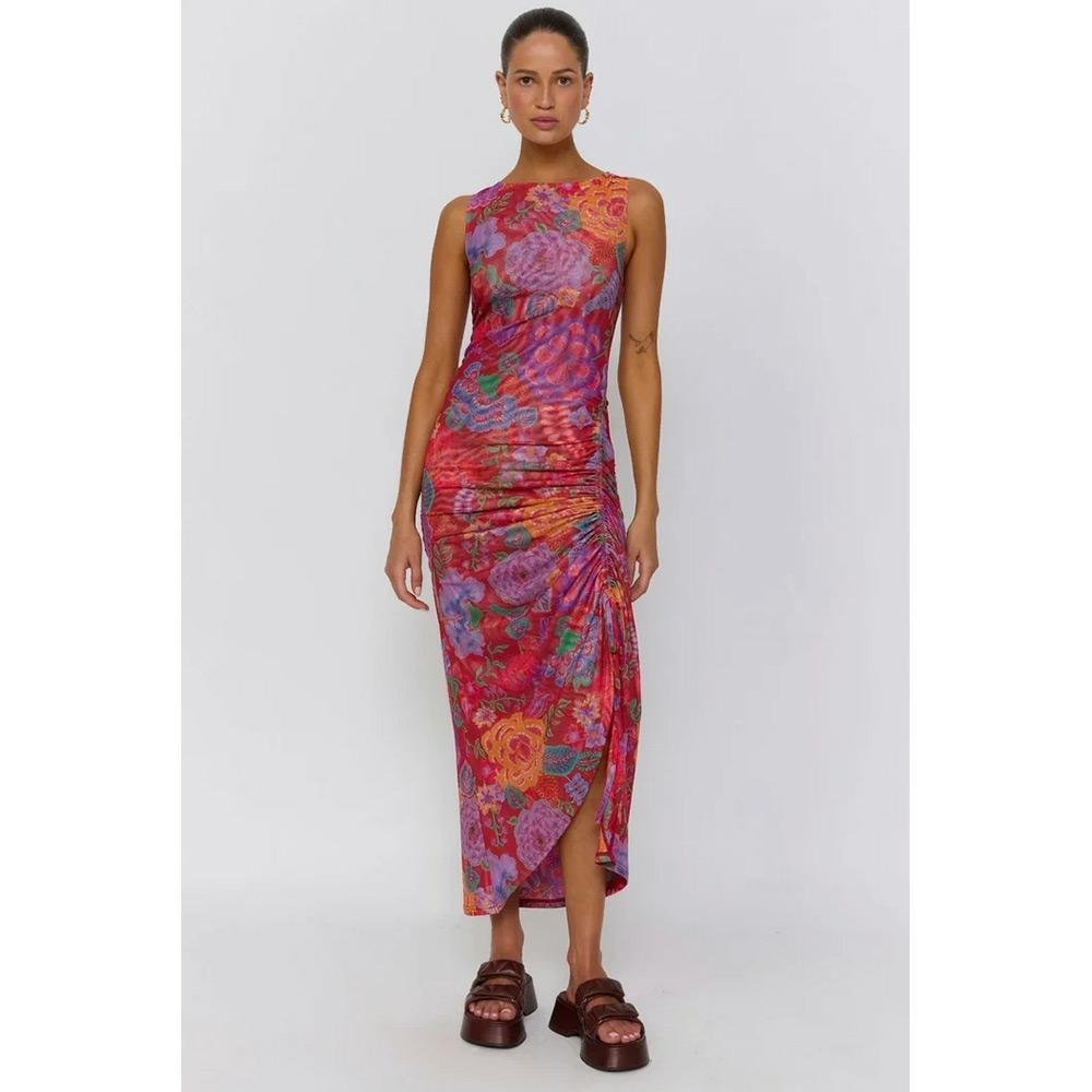 Nine Lives Bazaar Tullah Midi Dress