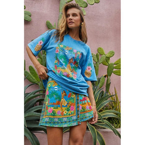 Nine Lives Bazaar Aloha Girl Tee
