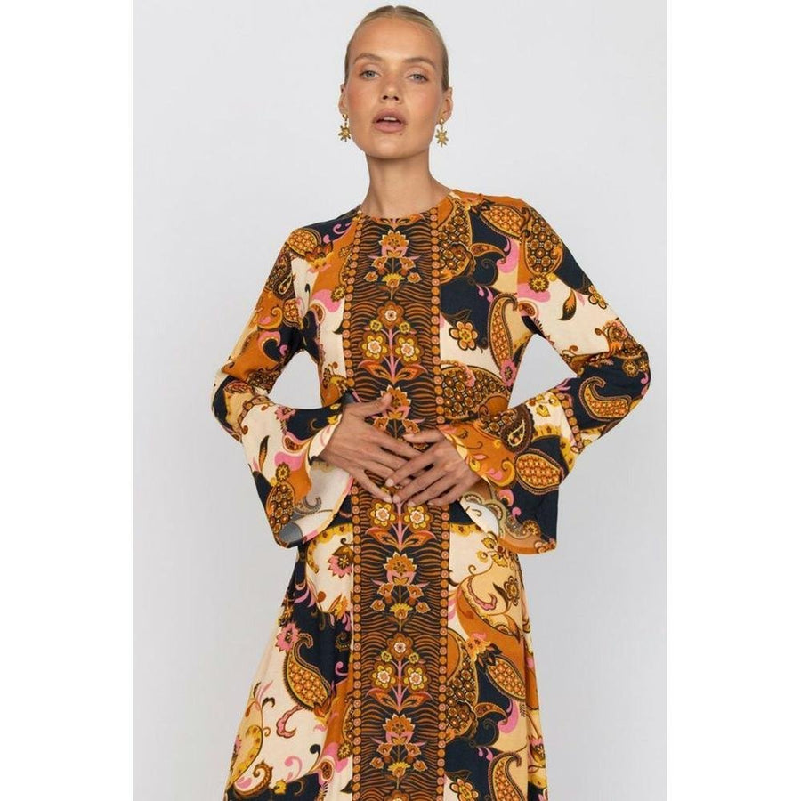 Nine Lives Bazaar Citrine Gown