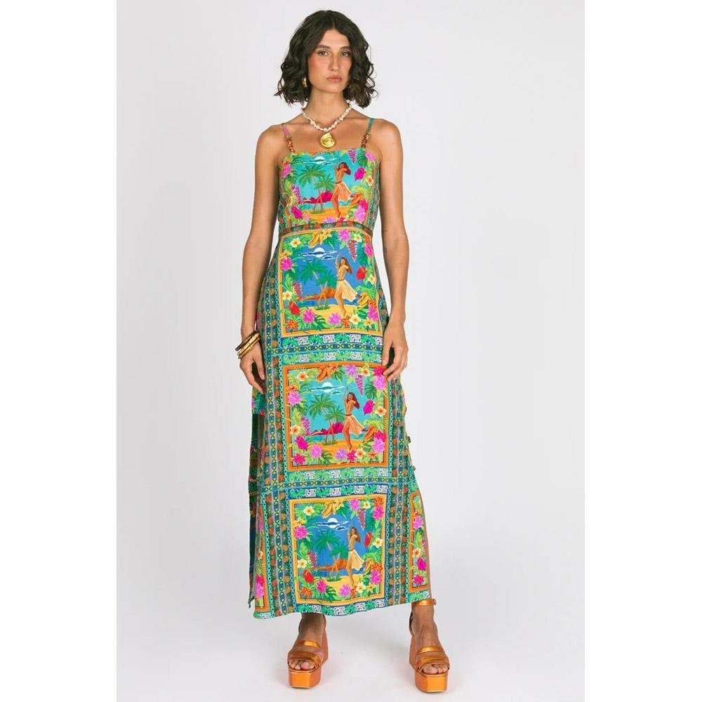 Nine Lives Bazaar Aloha Maxi Dress