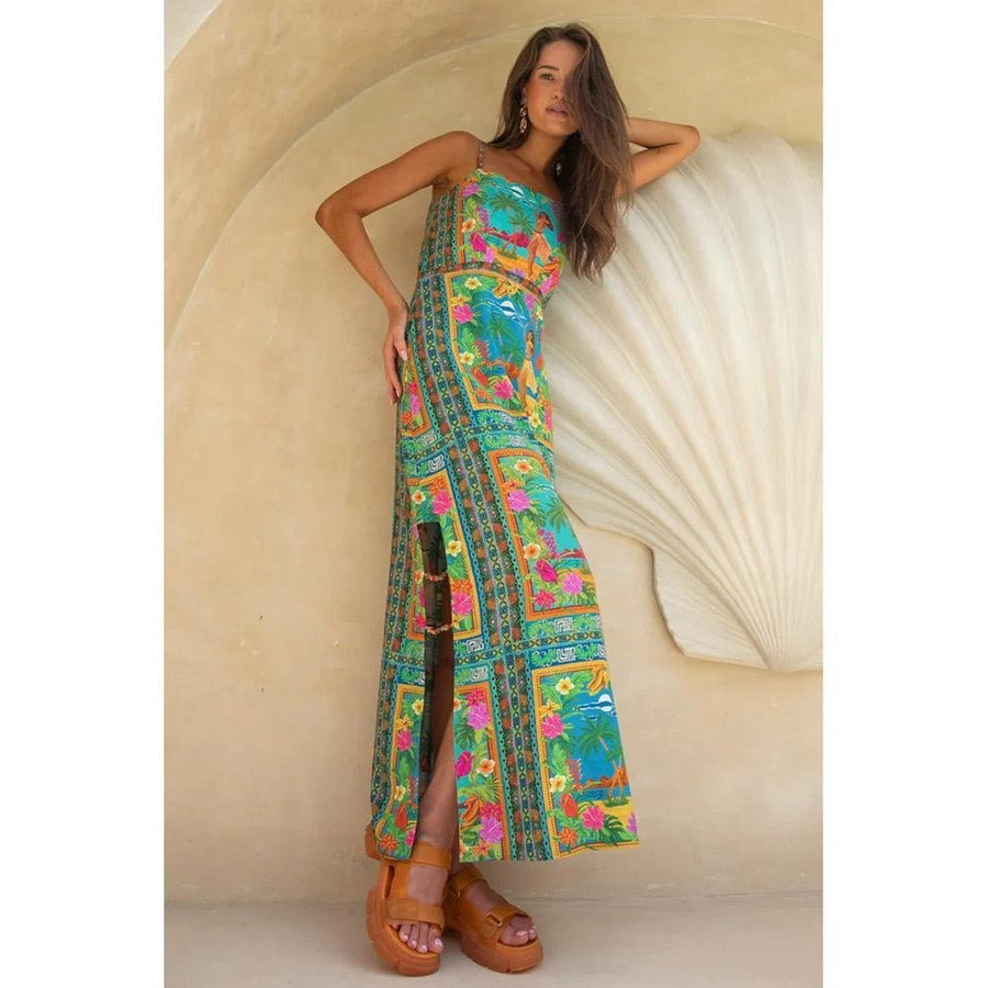 Nine Lives Bazaar Aloha Maxi Dress