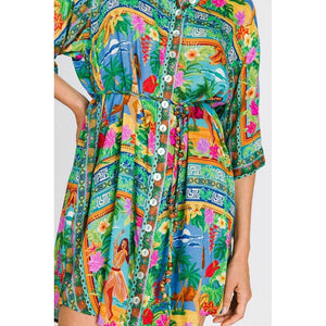 Nine Lives Bazaar Lois Shirt Dress