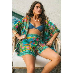 Nine Lives Bazaar Barefoot Mini Skirt