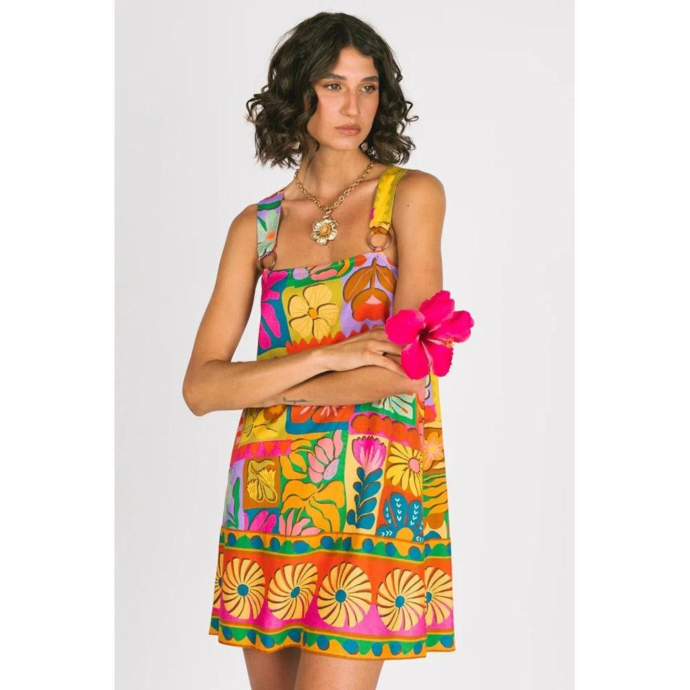 Nine Lives Bazaar Blue Skies Mini Dress