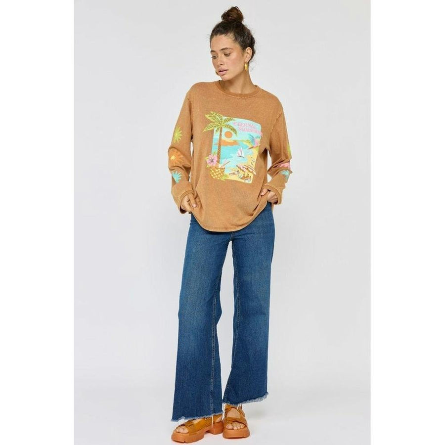 Nine Lives Bazaar Eternal Sunshine Long Sleeve Tee