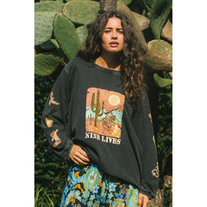 Nine Lives Bazaar Rambler Long Sleeve Tee