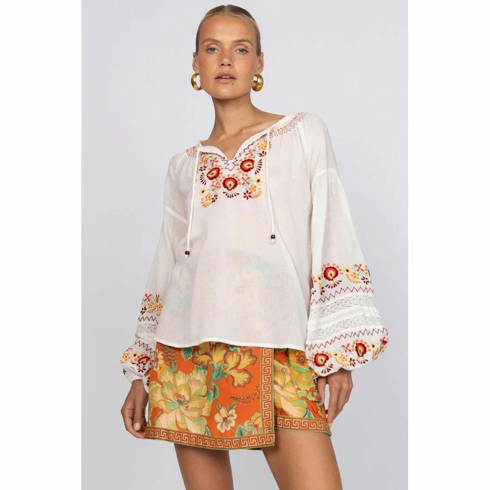 Nine Lives Bazaar Iris Blouse