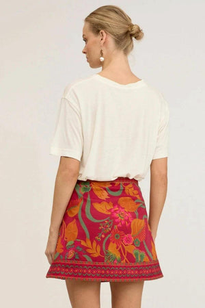 Nine Lives Bazaar Folk Mini Skirt