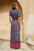 Nine Lives Bazaar Dawn Wrap Maxi Dress