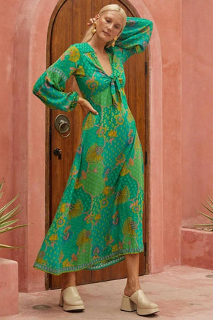 Nine Lives Bazaar Slow Dance Maxi Dress