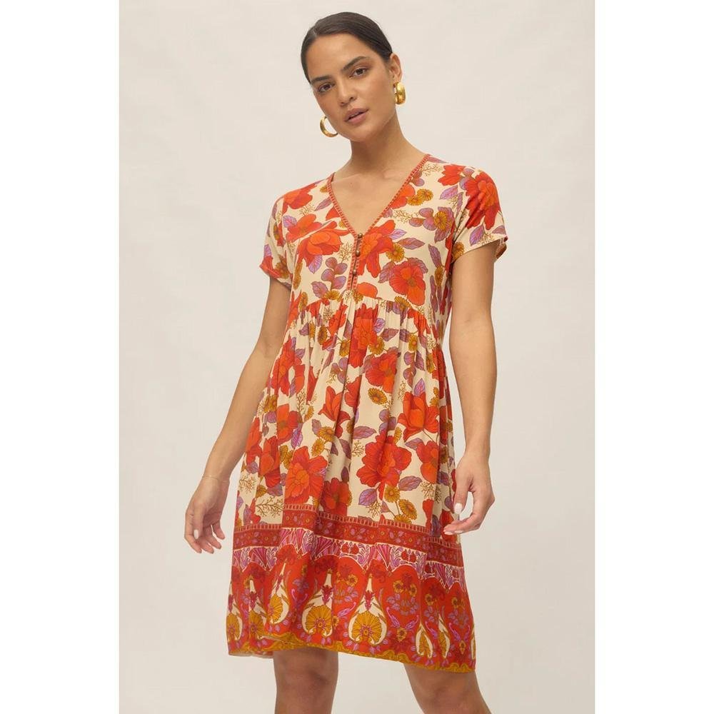 Nine Lives Bazaar Bloom Mini Dress