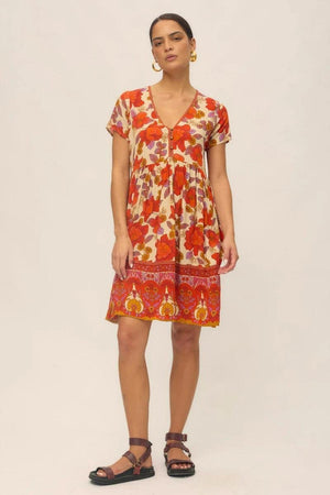 Nine Lives Bazaar Bloom Mini Dress