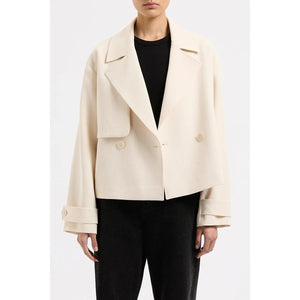 Nude Lucy Karson Crop Trench