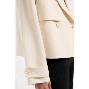 Nude Lucy Karson Crop Trench