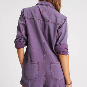 One Teaspoon Canvas Prophecy Jumpsuit