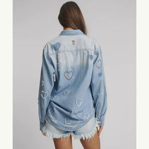 One Teaspoon Everyday Studded Denim Shirt