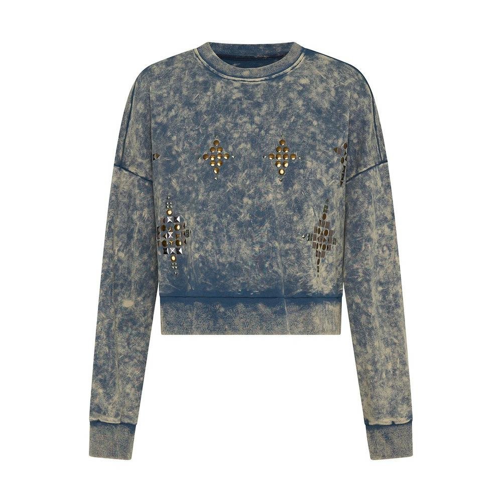 One Teaspoon Fleece Crop Star Sweater