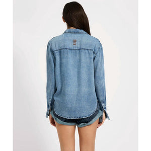 One Teaspoon Tencel Western Shirt