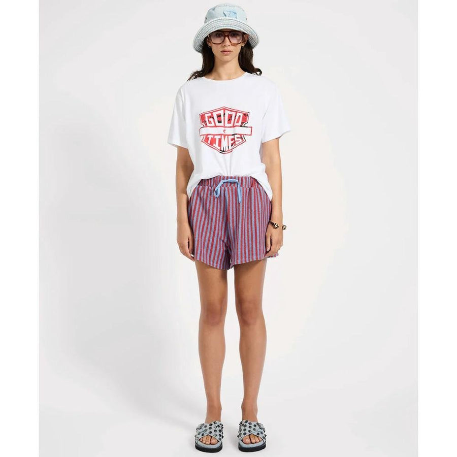 One Teaspoon Terry Towel Beach Shorts
